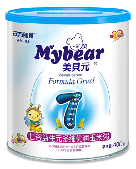 美貝元七谷益生元多維優(yōu)潤(rùn)玉米粥
