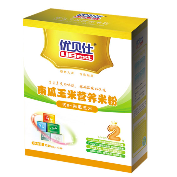 優(yōu)貝仕南瓜玉米營養(yǎng)米粉