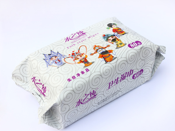 水之純嬰兒衛(wèi)生濕巾80片裝