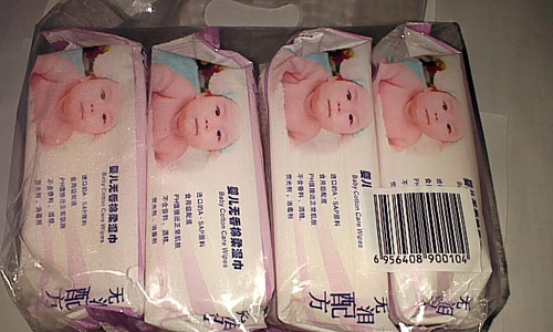 幼柔無淚配方y(tǒng)ingye濕巾4袋裝