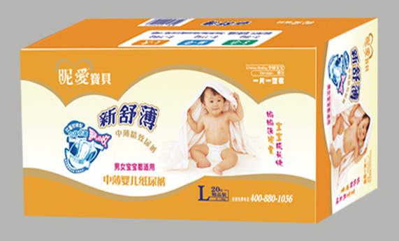 昵愛寶貝中薄嬰兒紙尿褲L