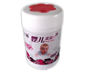 攬秀120抽桶裝濕巾