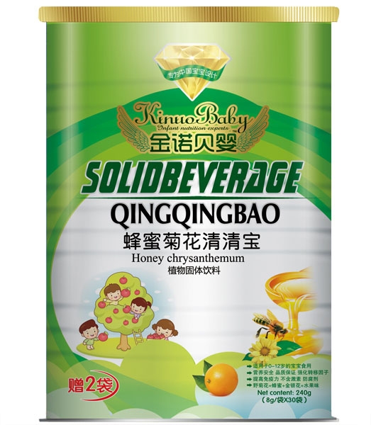 金諾貝嬰蜂蜜菊花清清寶