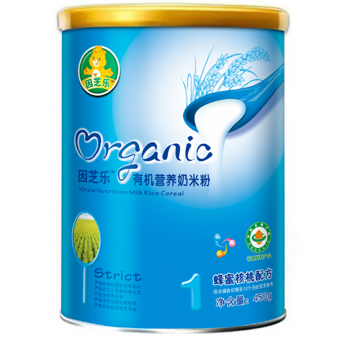 因芝樂(lè)聽(tīng)裝有機(jī)營(yíng)養(yǎng)奶米粉1段