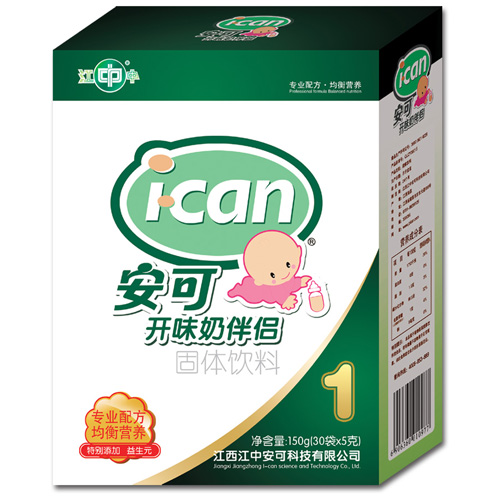 安可開(kāi)味奶伴侶固體飲料1段