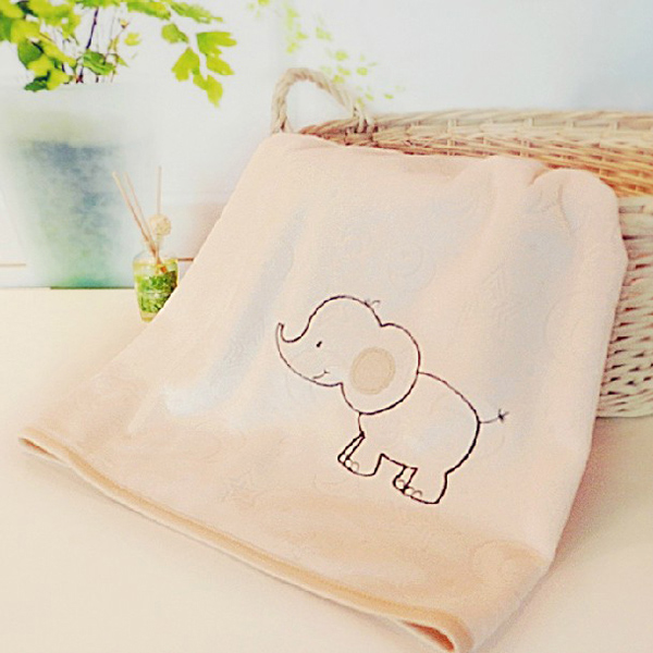 喜樂寶淺黃午睡毯