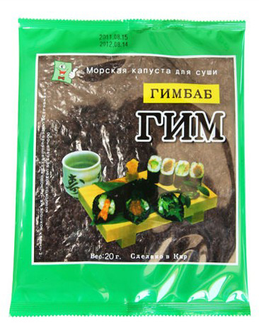 一品愛味紫菜包飯20g