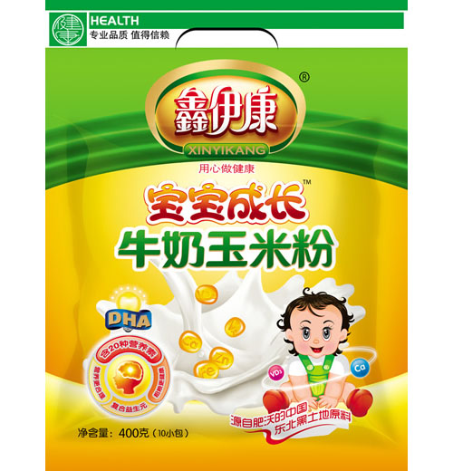 鑫伊康寶寶成長(zhǎng)牛奶玉米粉