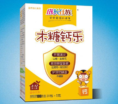 成長(zhǎng)佳族木糖鈣樂沖劑