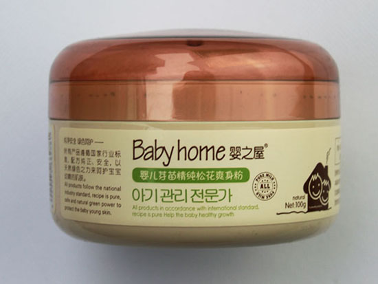 嬰之屋嬰兒芽苗精純松花爽身粉
