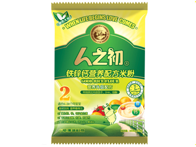 人之初鐵鋅鈣營養(yǎng)配方米粉2段