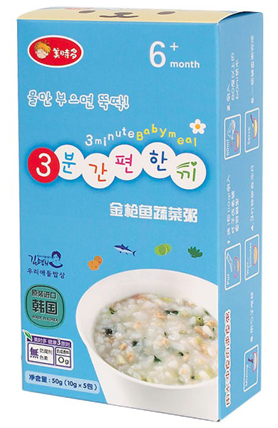 美時(shí)多金槍魚蔬菜粥