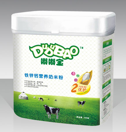 嘟嘟寶鐵鋅鈣營(yíng)養(yǎng)奶米粉