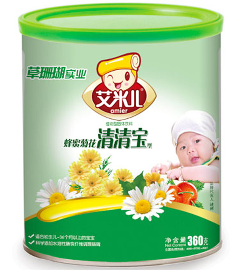 艾米兒蜂蜜菊花清清寶