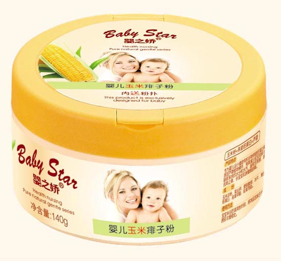 140g嬰兒玉米痱子粉(盒裝)