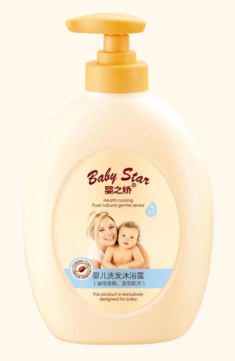 580ml嬰兒洗發(fā)沐浴露(油性肌膚專用)