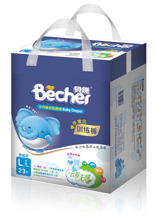 貝趣嬰兒訓(xùn)練褲L碼