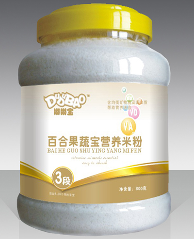 嘟嘟寶百合果蔬寶營(yíng)養(yǎng)米粉
