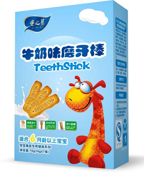 愛(ài)之藍(lán)牛奶味磨牙棒