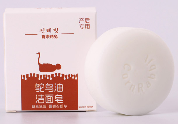 肯奈芘兔鴕鳥油潔面皂