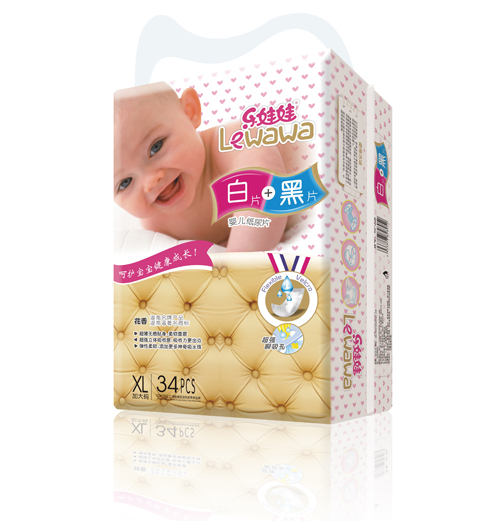 樂娃娃嬰兒紙尿片XL號(hào)