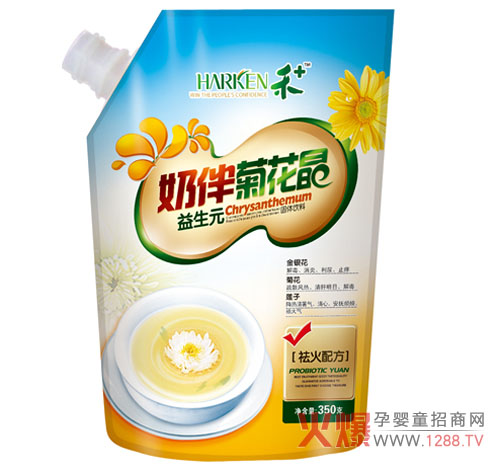 禾+祛火配方奶伴菊花晶