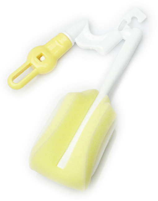 巴巴貝爾360°旋轉(zhuǎn)折疊海綿奶瓶刷