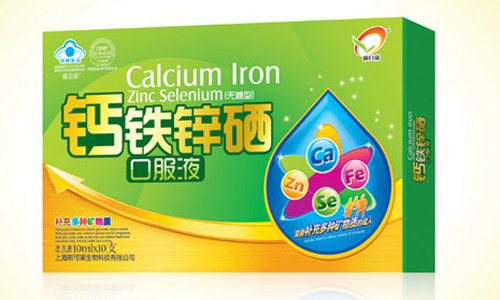 康日欣鈣鐵鋅硒口服液(10支)