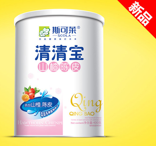 斯可萊山楂陳皮清清寶