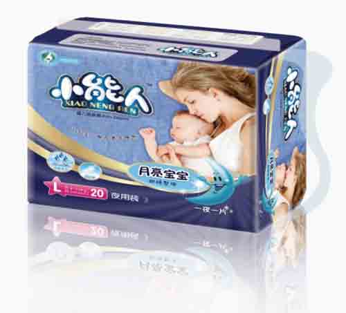 小熊人商超渠道夜用裝L號(hào)