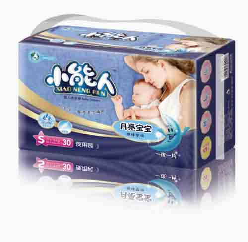 小熊人商超渠道夜用裝S號