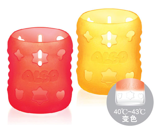 愛樂寶感溫變色硅膠套(150ml寬口徑)