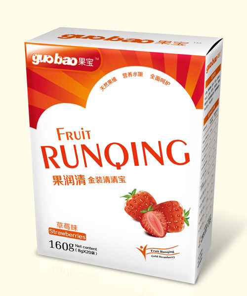 果寶果潤清金裝清清寶草莓味