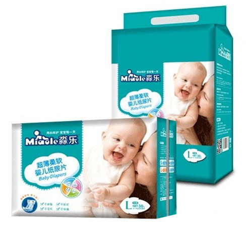 淼樂(lè)嬰幼兒紙尿片L號(hào)