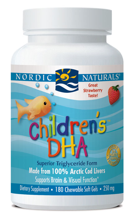 挪帝克草莓味DHA鱈魚(yú)肝油