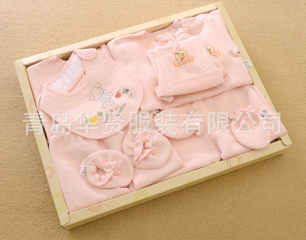 樂(lè)嬰健提花純棉保暖大禮盒