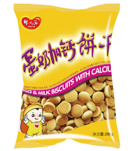 嬰兒樂蛋奶加鈣餅干280g