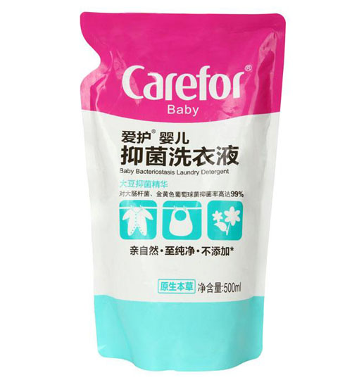愛(ài)護(hù)嬰兒抑菌洗衣液500ml