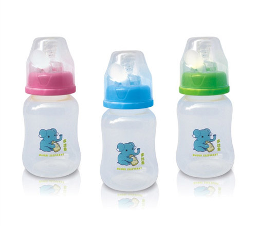 多比象無柄嬰兒奶瓶