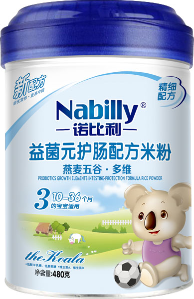 諾比利燕麥五谷多維益菌元護(hù)腸配方米粉