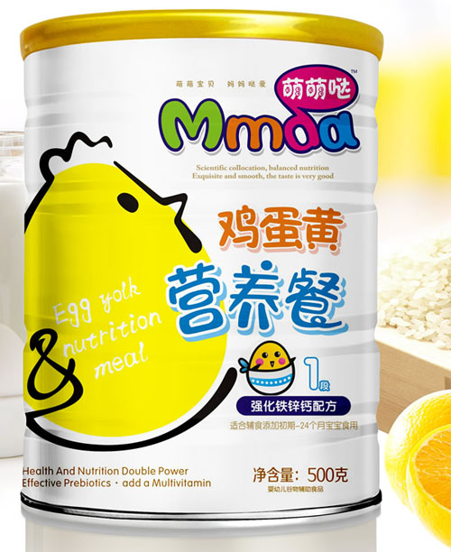 萌萌噠500克鐵聽強(qiáng)化鐵鋅鈣雞蛋黃營養(yǎng)餐