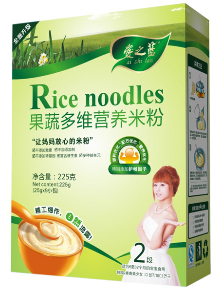 愛之藍果蔬多維營養(yǎng)米粉盒裝