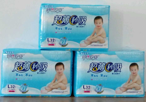 舒心安安超薄秒吸紙尿片