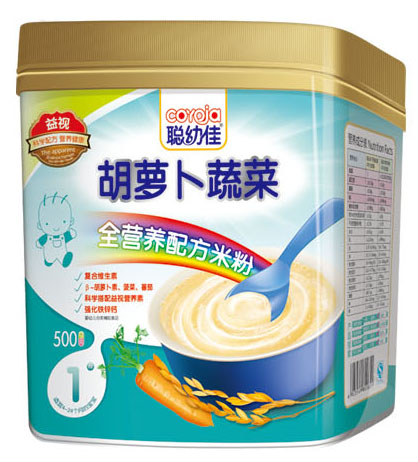 聰幼佳胡蘿卜蔬菜全營(yíng)養(yǎng)配方米粉