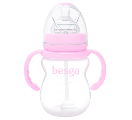 貝仕嘉葫蘆寬口PP奶瓶160ml