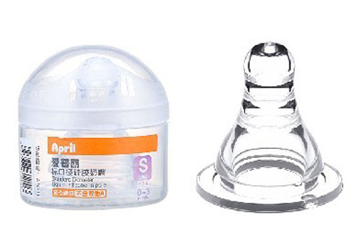 愛(ài)普麗標(biāo)口徑硅膠奶嘴S碼