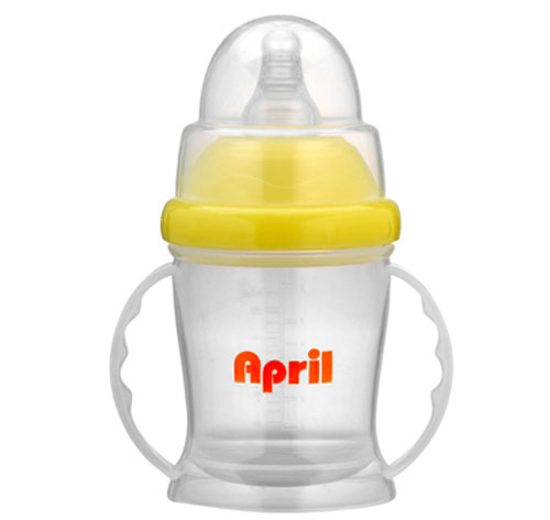 愛普麗PP奶嘴訓練杯(黃)