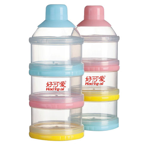 好可愛三層奶粉盒