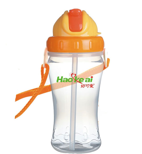 好可愛(ài)錐形兒童吊帶水壺
