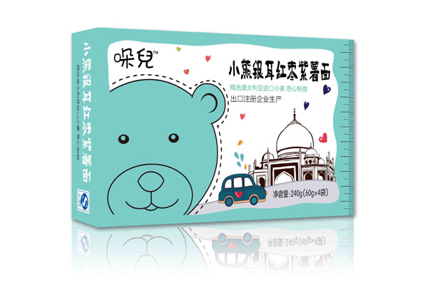 哚兒嬰幼兒小熊銀耳紅棗紫薯面